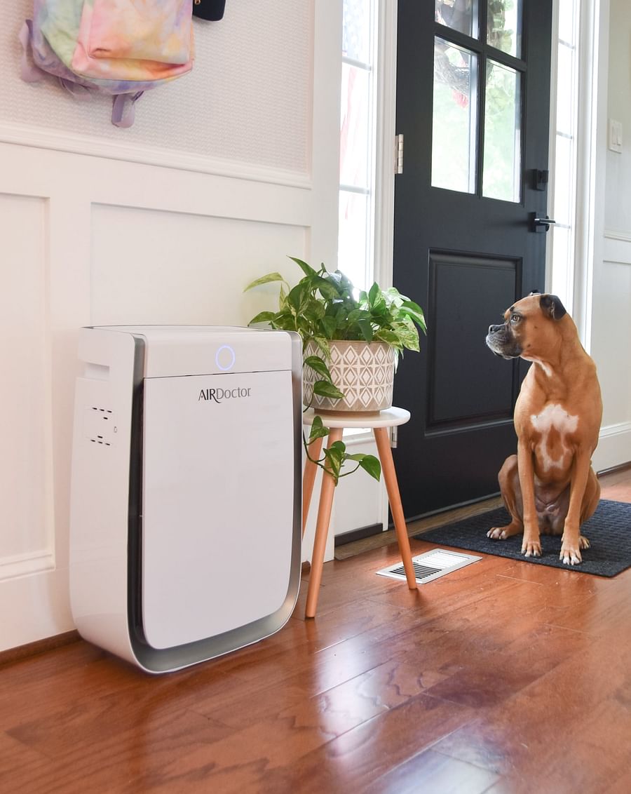 Air Doctor Air Purifier, a sleek and modern air purifier with a professional-grade UltraHEPA filter