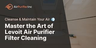 Master the Art of Levoit Air Purifier Filter Cleaning - Cleanse & Maintain Your Air 💨
